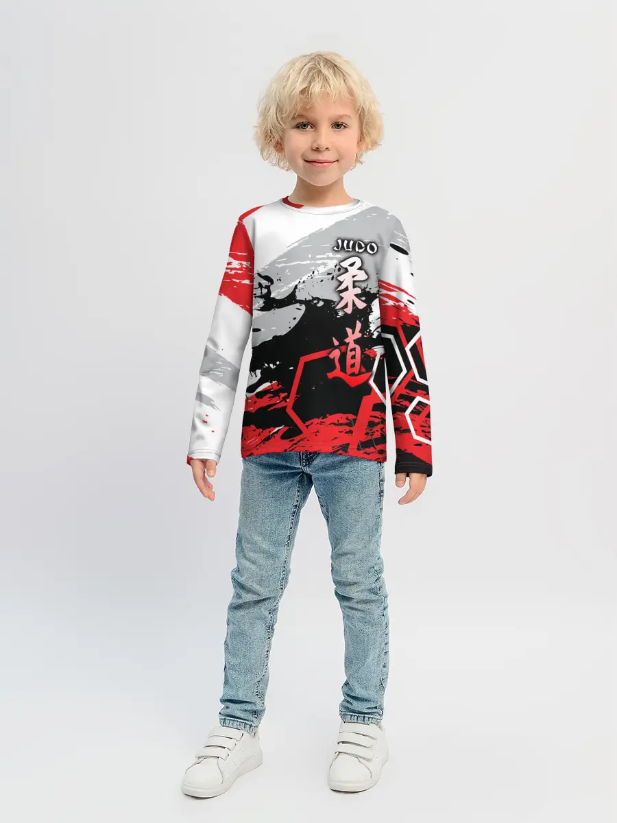 Детский лонгслив / Judo