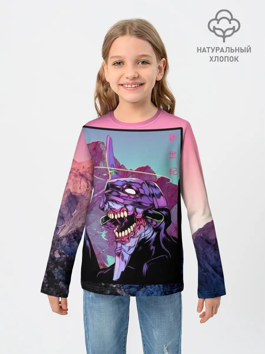 Детский лонгслив / Evangelion2