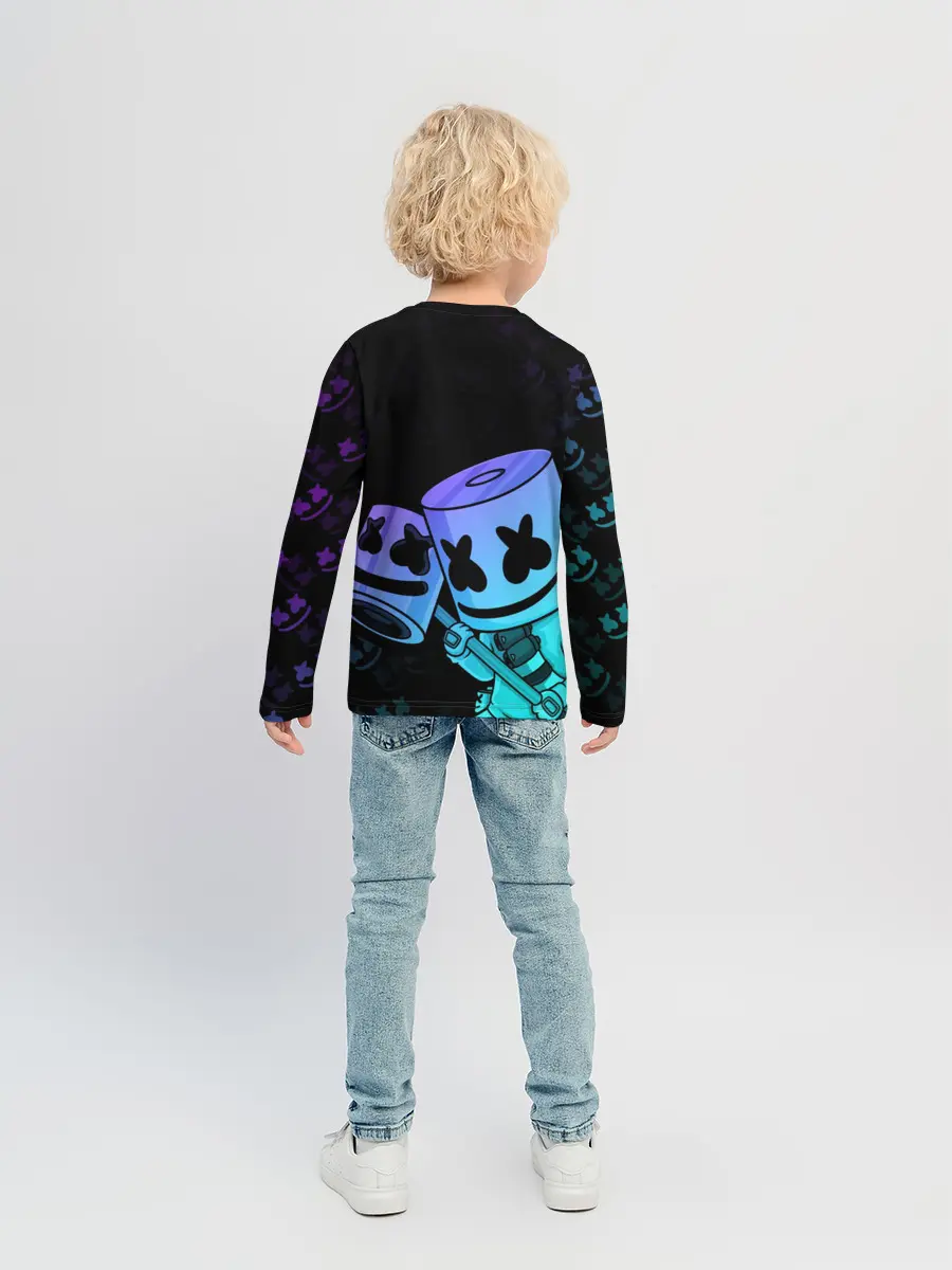 Детский лонгслив / FORTNITE MARSHMELLO
