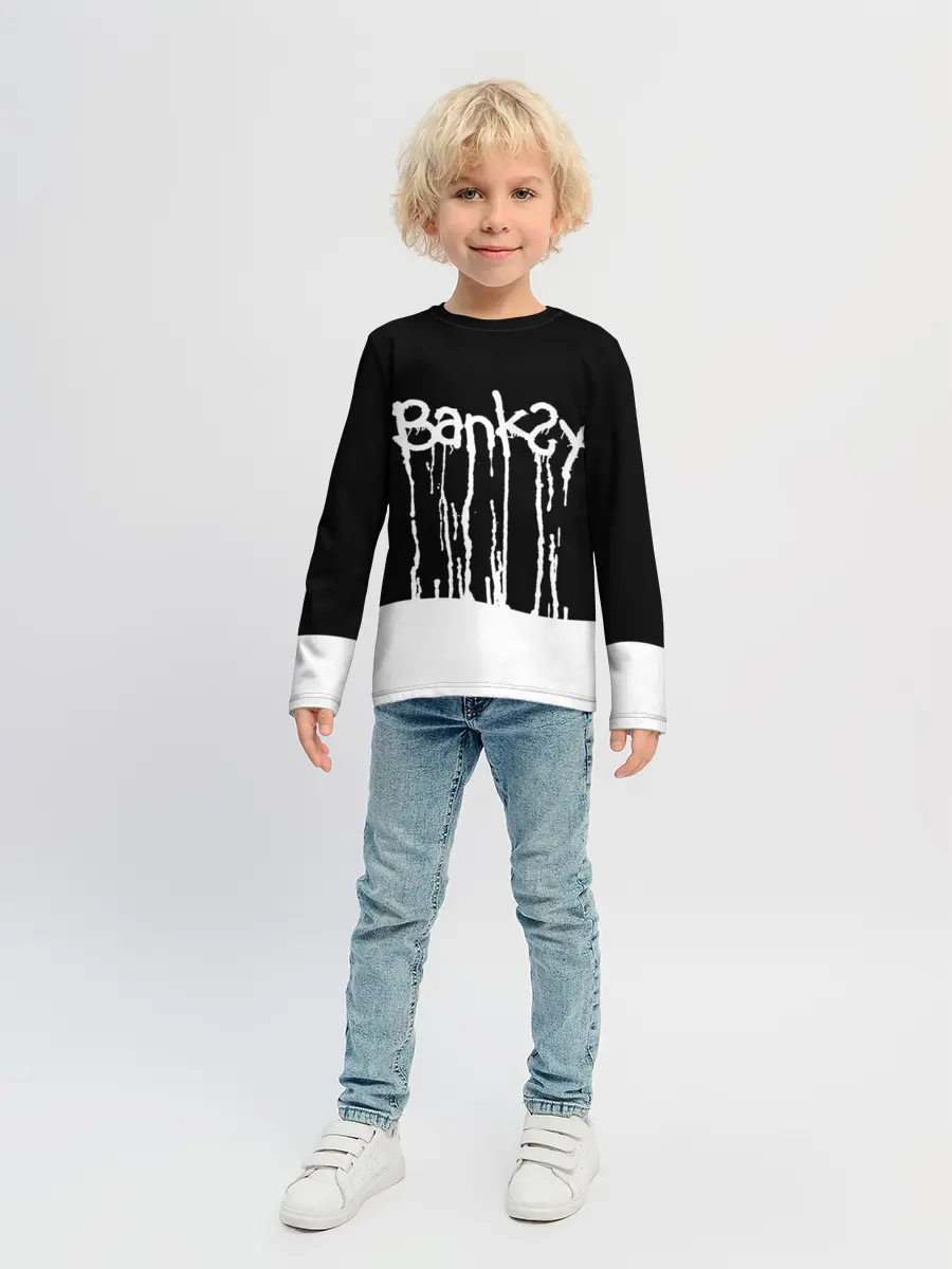 Детский лонгслив / Banksy
