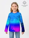 Детский лонгслив / ABSTRACT NEON