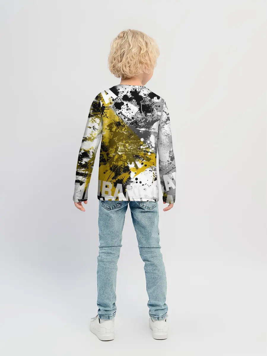 Детский лонгслив / Голден Стэйт Уорриорз