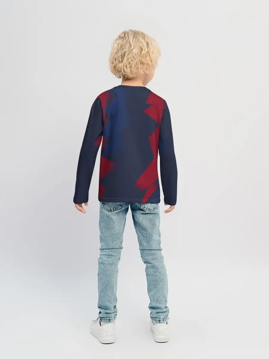 Детский лонгслив / Barcelona PreMatch home