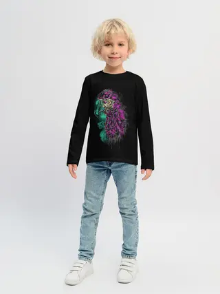 Детский лонгслив / Зараженный Астронавт