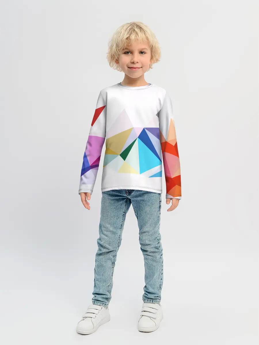 Детский лонгслив / GEOMETRY