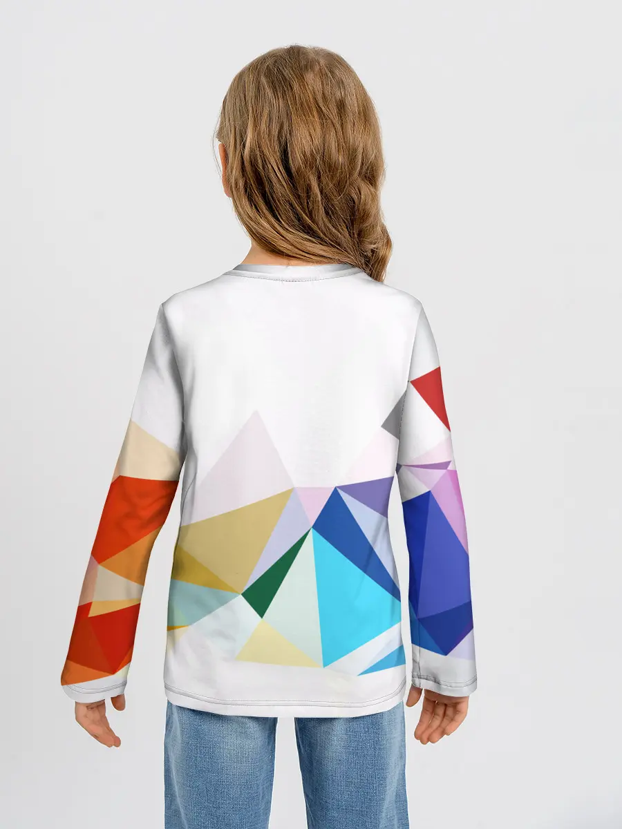 Детский лонгслив / GEOMETRY