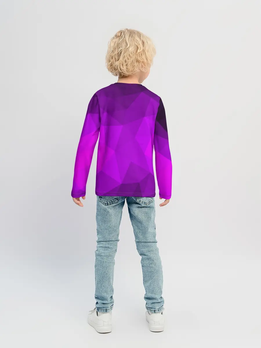 Детский лонгслив / НЕОНОВАЯ АБСТРАКЦИЯ