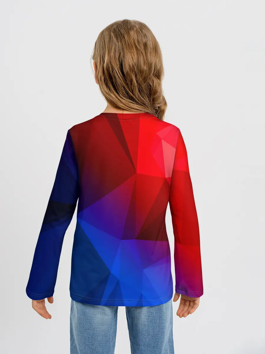 Детский лонгслив / RED&BLUE