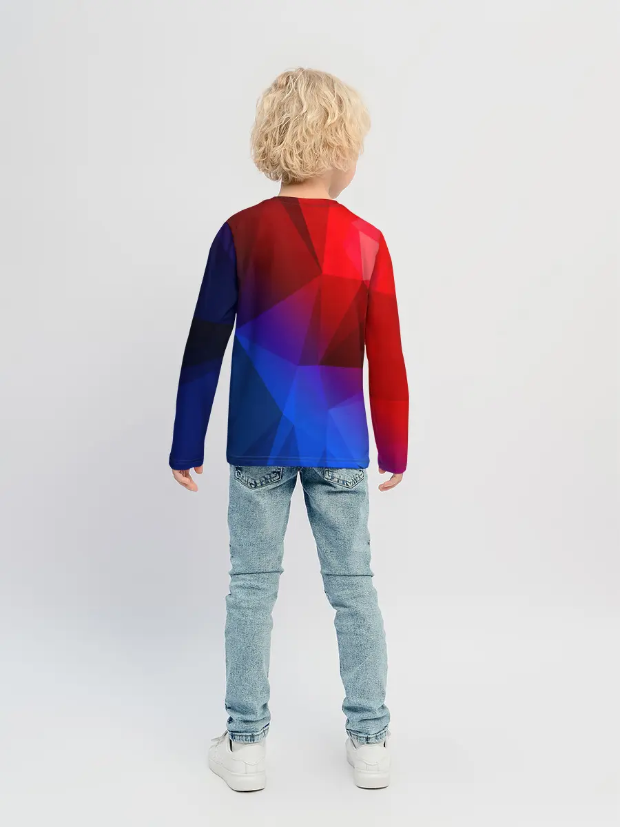 Детский лонгслив / RED&BLUE
