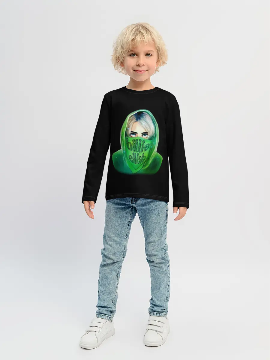Детский лонгслив / Billie Eilish