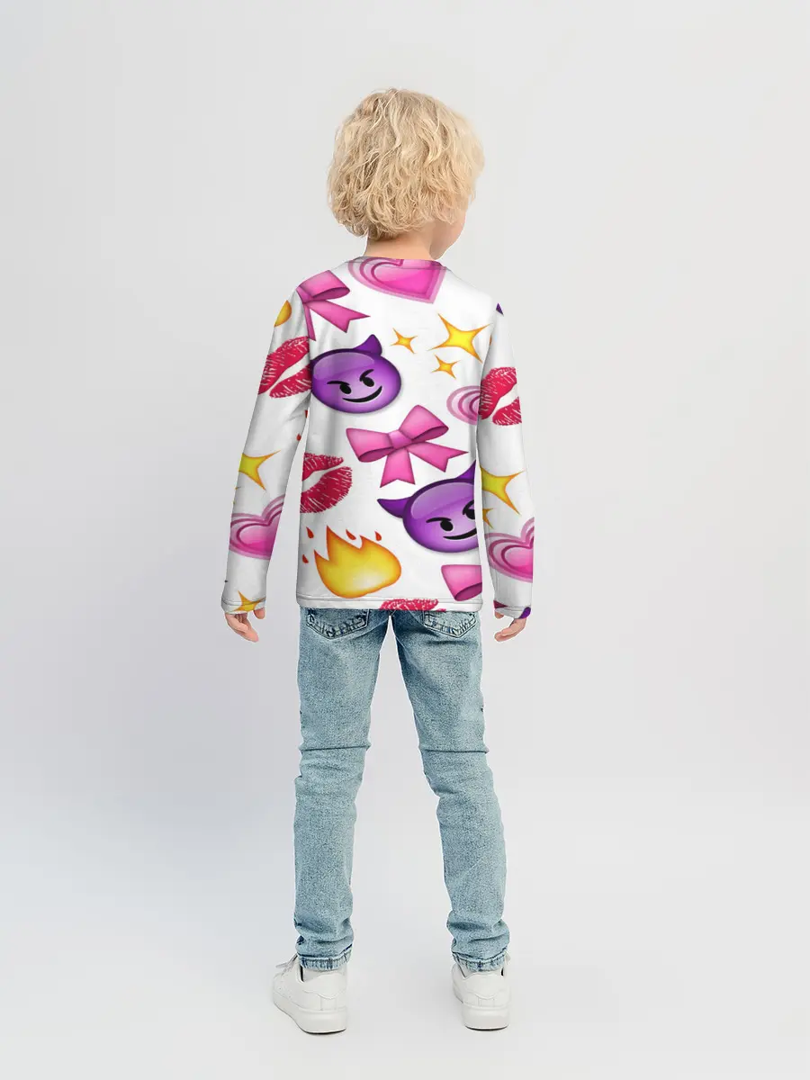 Детский лонгслив / ПОЗИТИВ