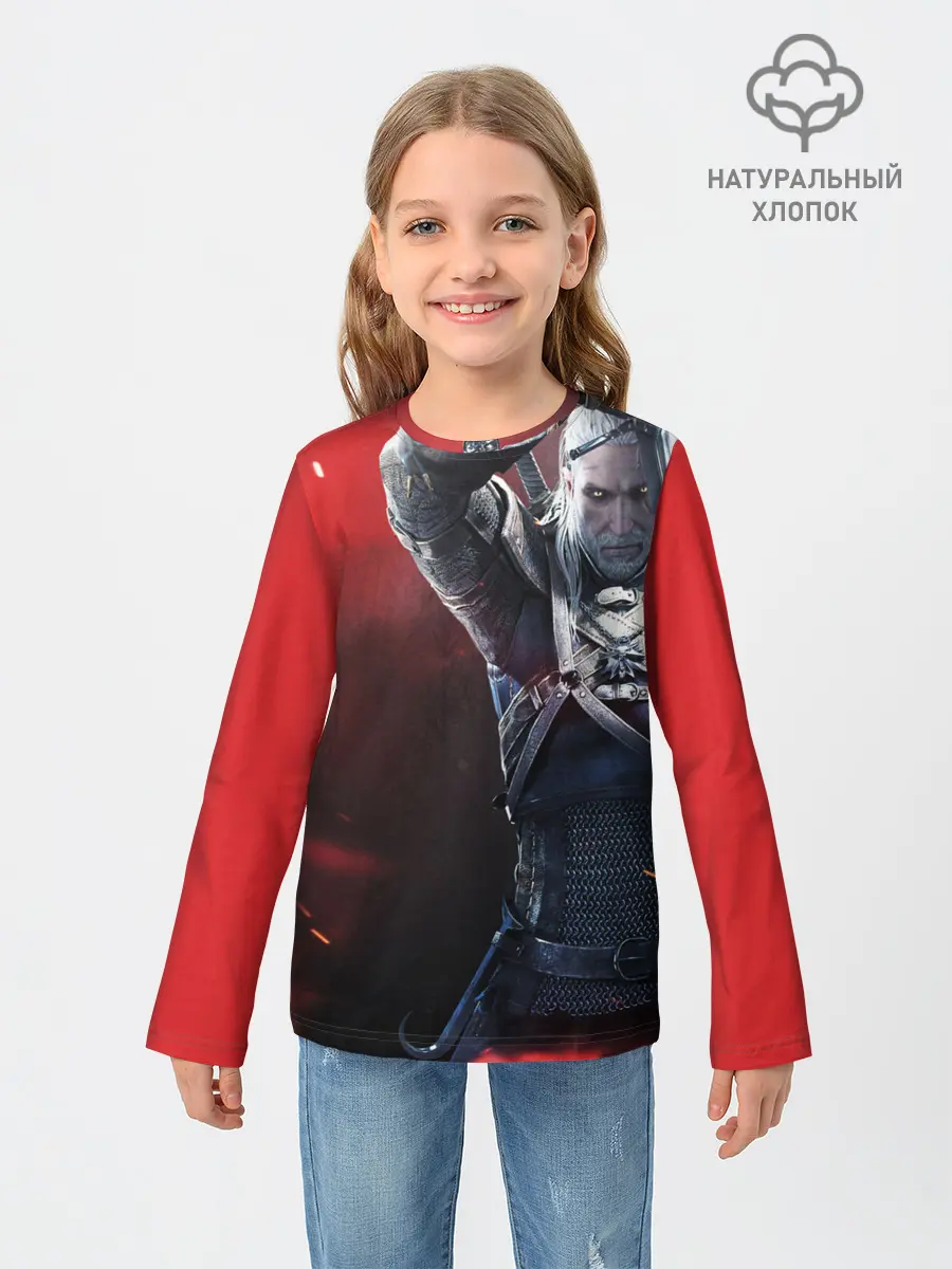 Детский лонгслив / ВЕДЬМАК