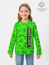 Детский лонгслив / MINECRAFT