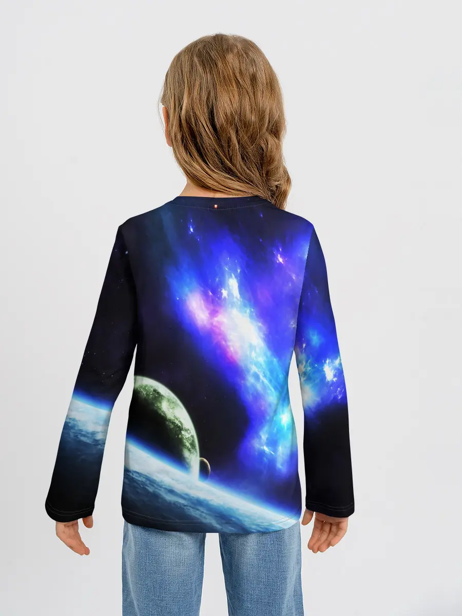 Детский лонгслив / ЗЕМЛЯ