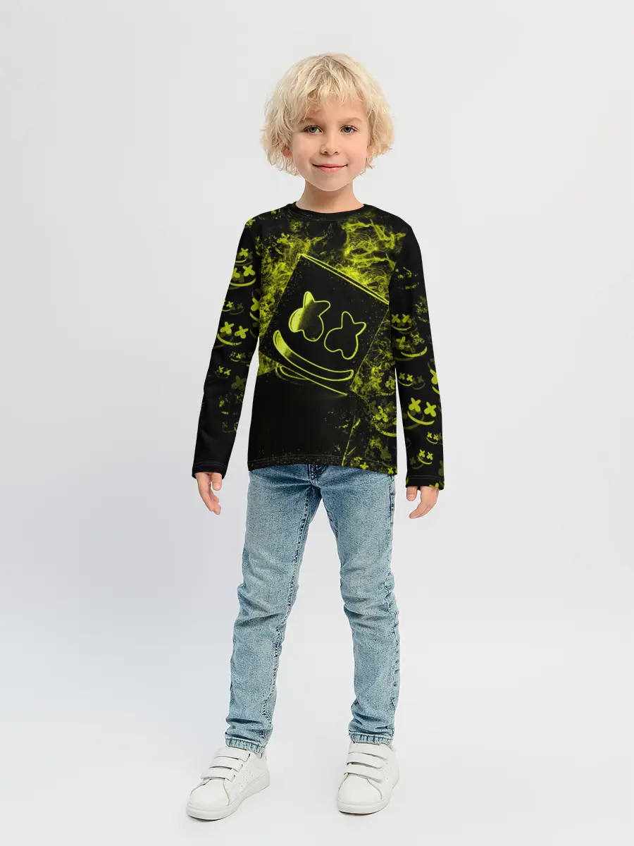 Детский лонгслив / Marshmello
