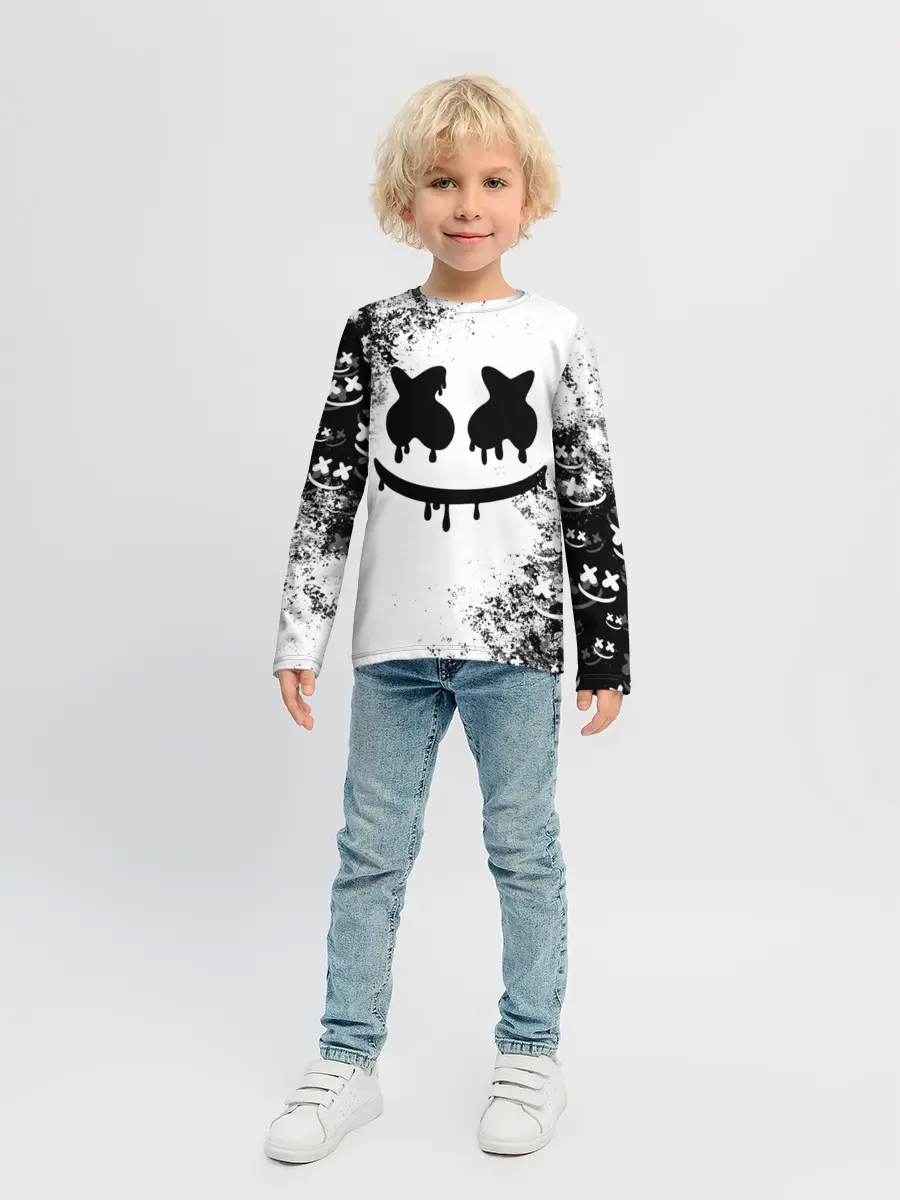 Детский лонгслив / Marshmello