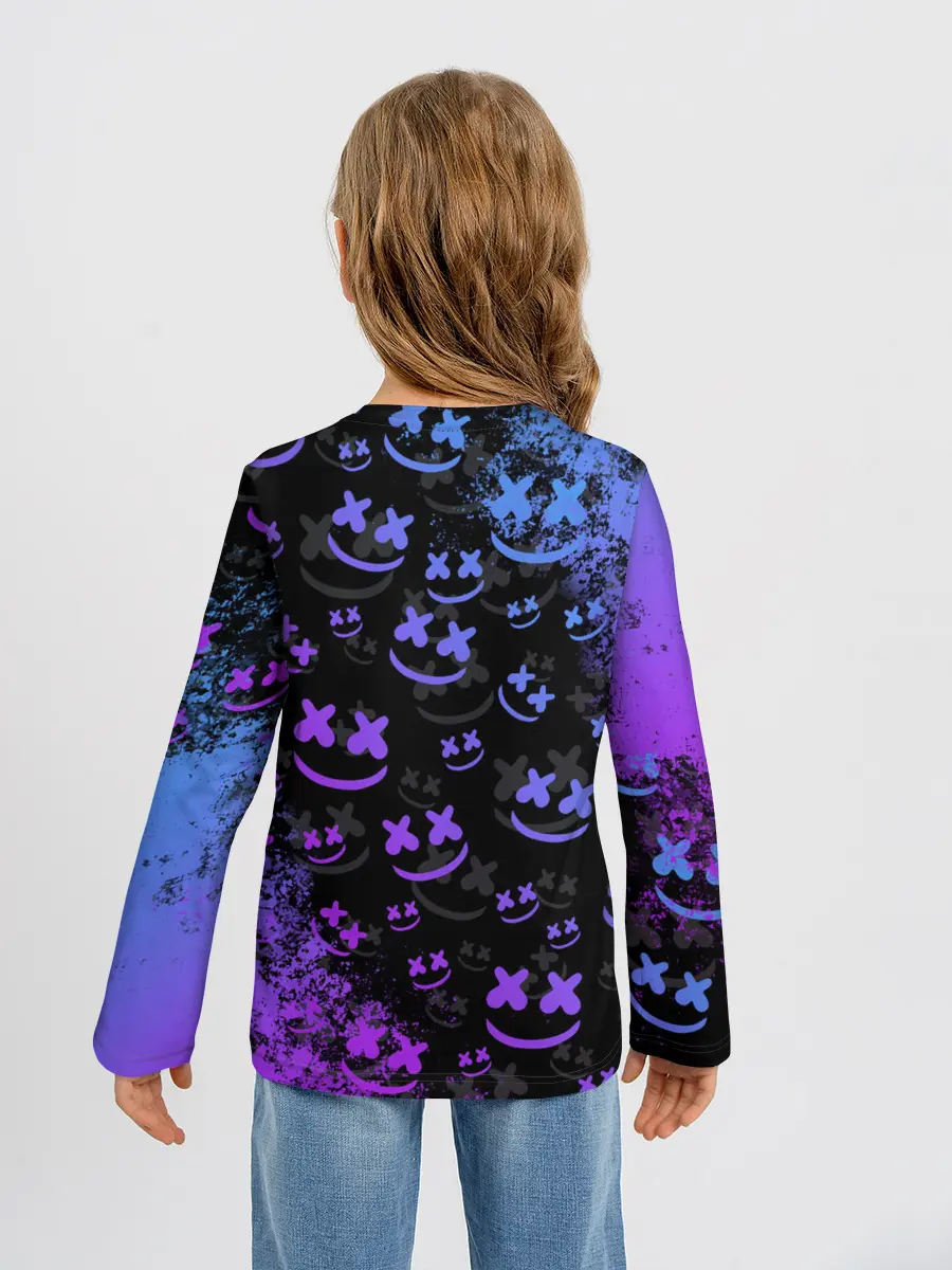 Детский лонгслив / Marshmello