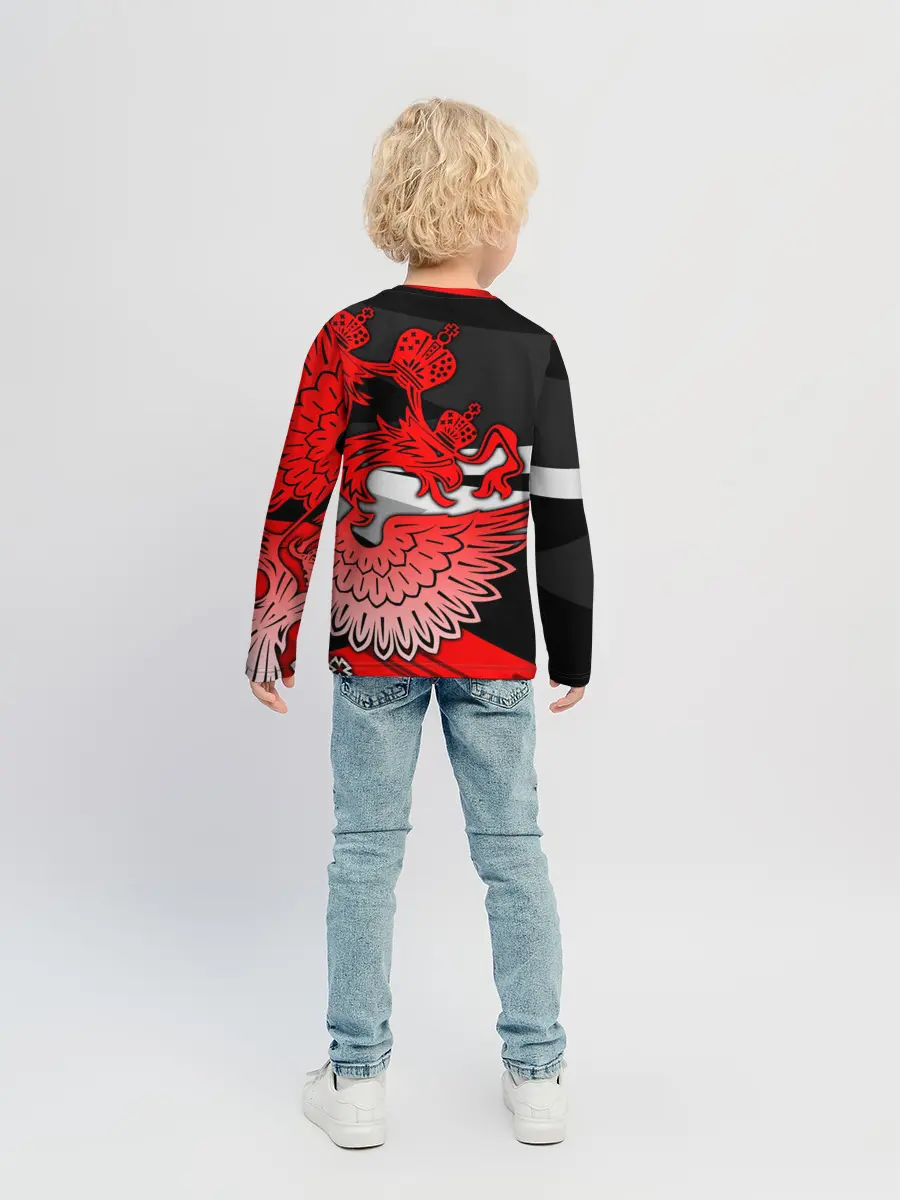 Детский лонгслив / Hockey