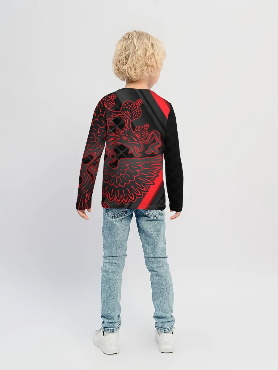 Детский лонгслив / Хоккей