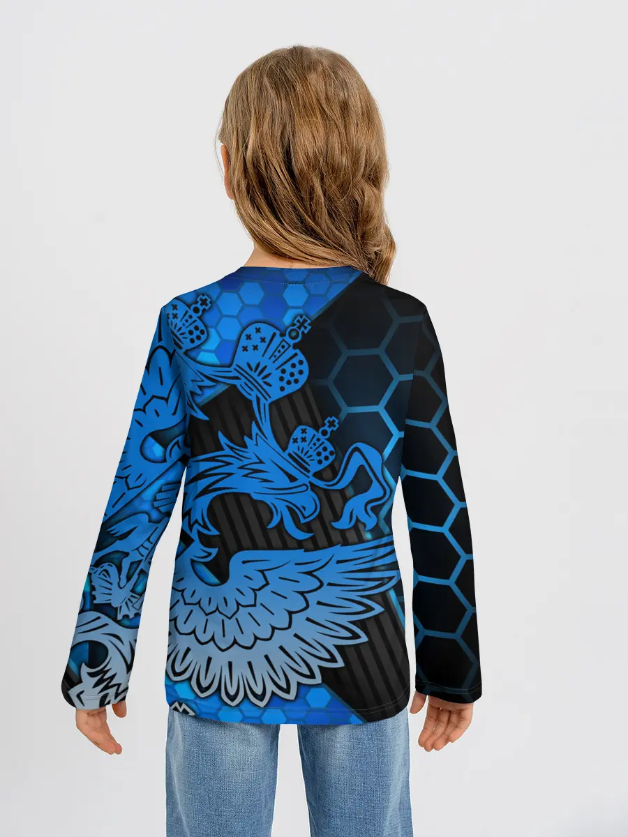 Детский лонгслив / Хоккей