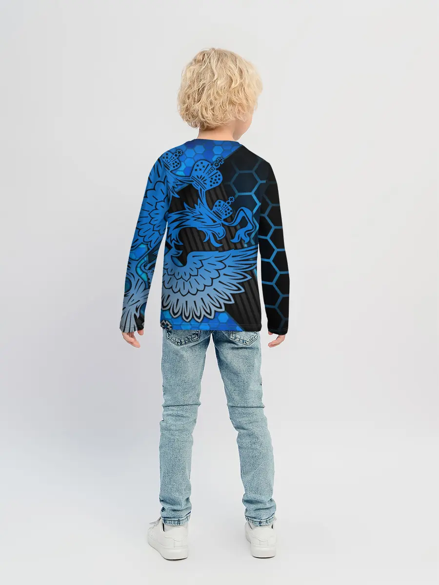 Детский лонгслив / Хоккей