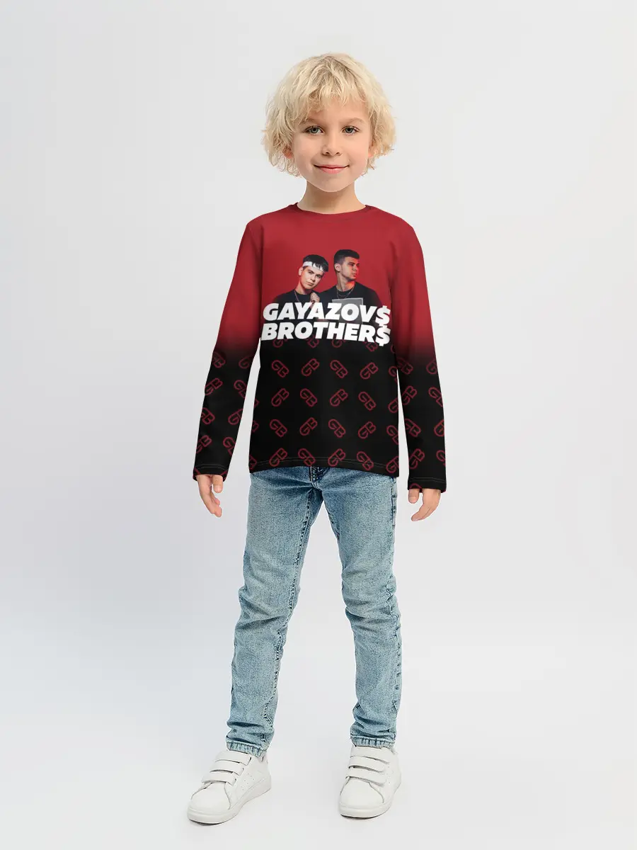 Детский лонгслив / GAYAZOV$ BROTHER$