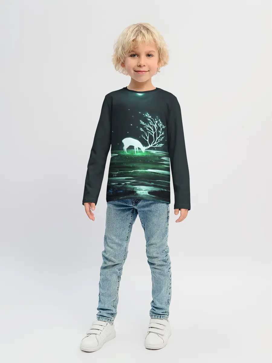 Детский лонгслив / ОЛЕНЬ