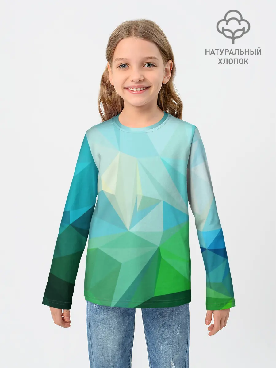 Детский лонгслив / GEOMETRY