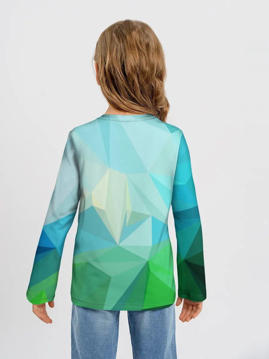 Детский лонгслив / GEOMETRY