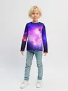 Детский лонгслив / КОСМИЧЕСКИЕ КРАСКИ