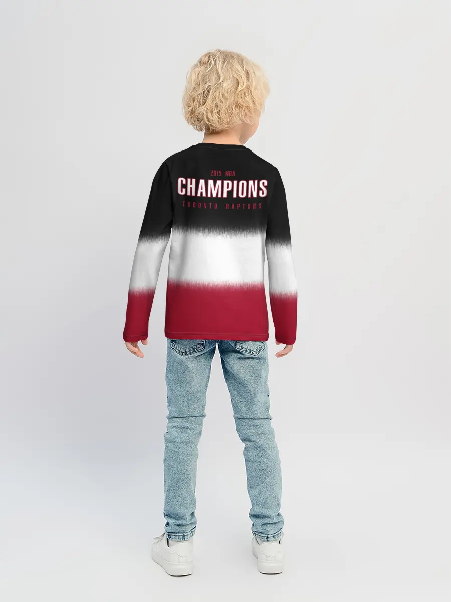 Детский лонгслив / 2019 Champions Raptors