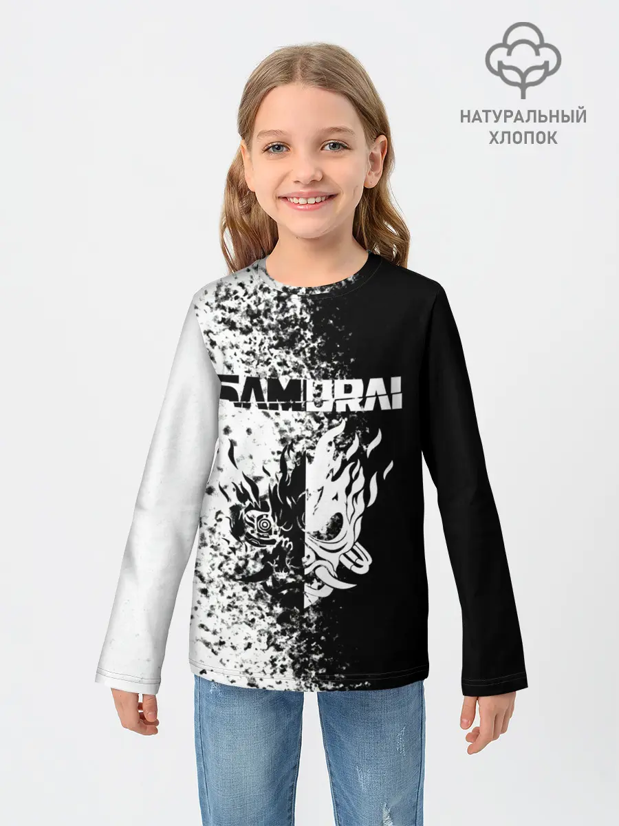 Детский лонгслив / Cyberpunk 2077 | Samurai.