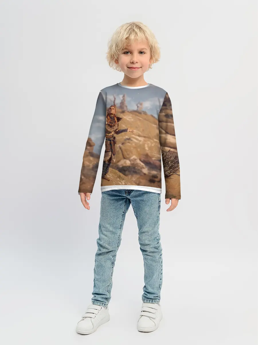 Детский лонгслив / Horizon Zero Dawn