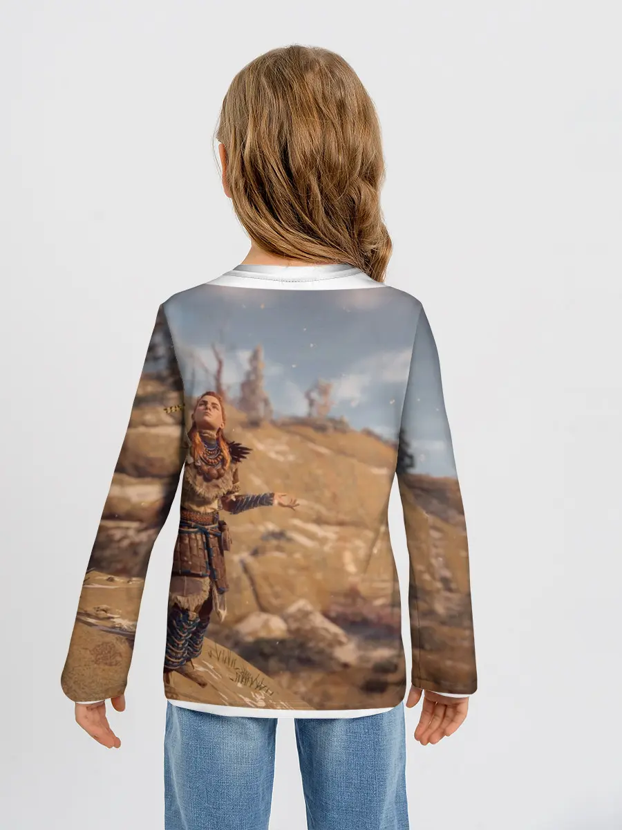 Детский лонгслив / Horizon Zero Dawn