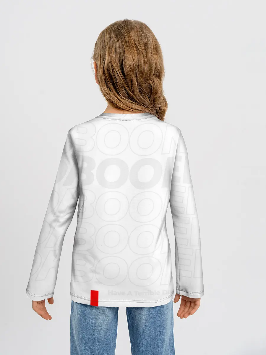 Детский лонгслив / Ok boomer 3D