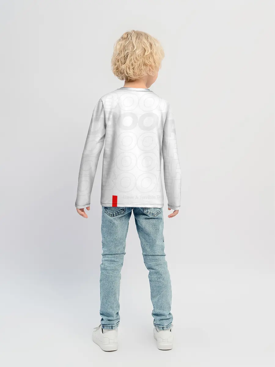 Детский лонгслив / Ok boomer 3D