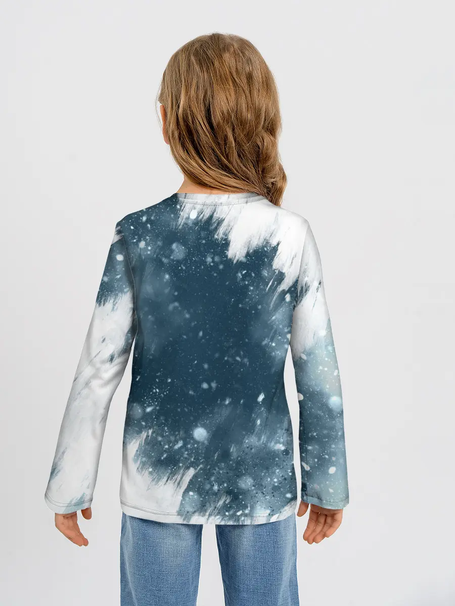 Детский лонгслив / PUBG BW