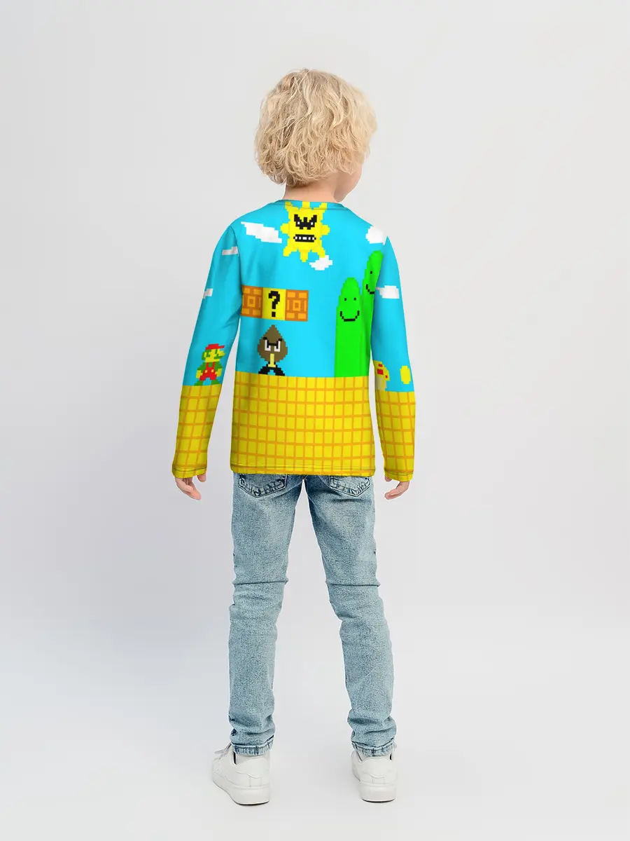 Детский лонгслив / MARIO