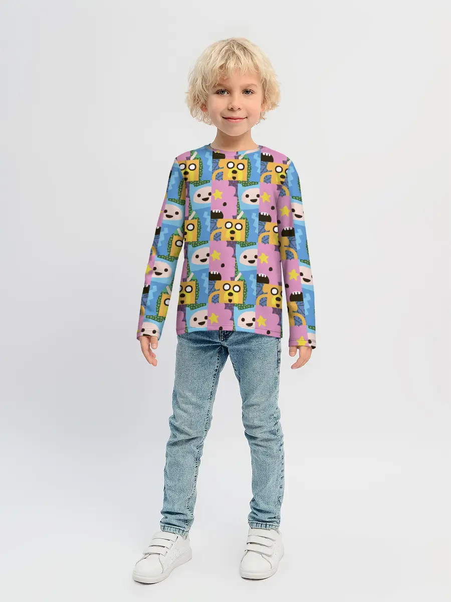 Детский лонгслив / Время приключений