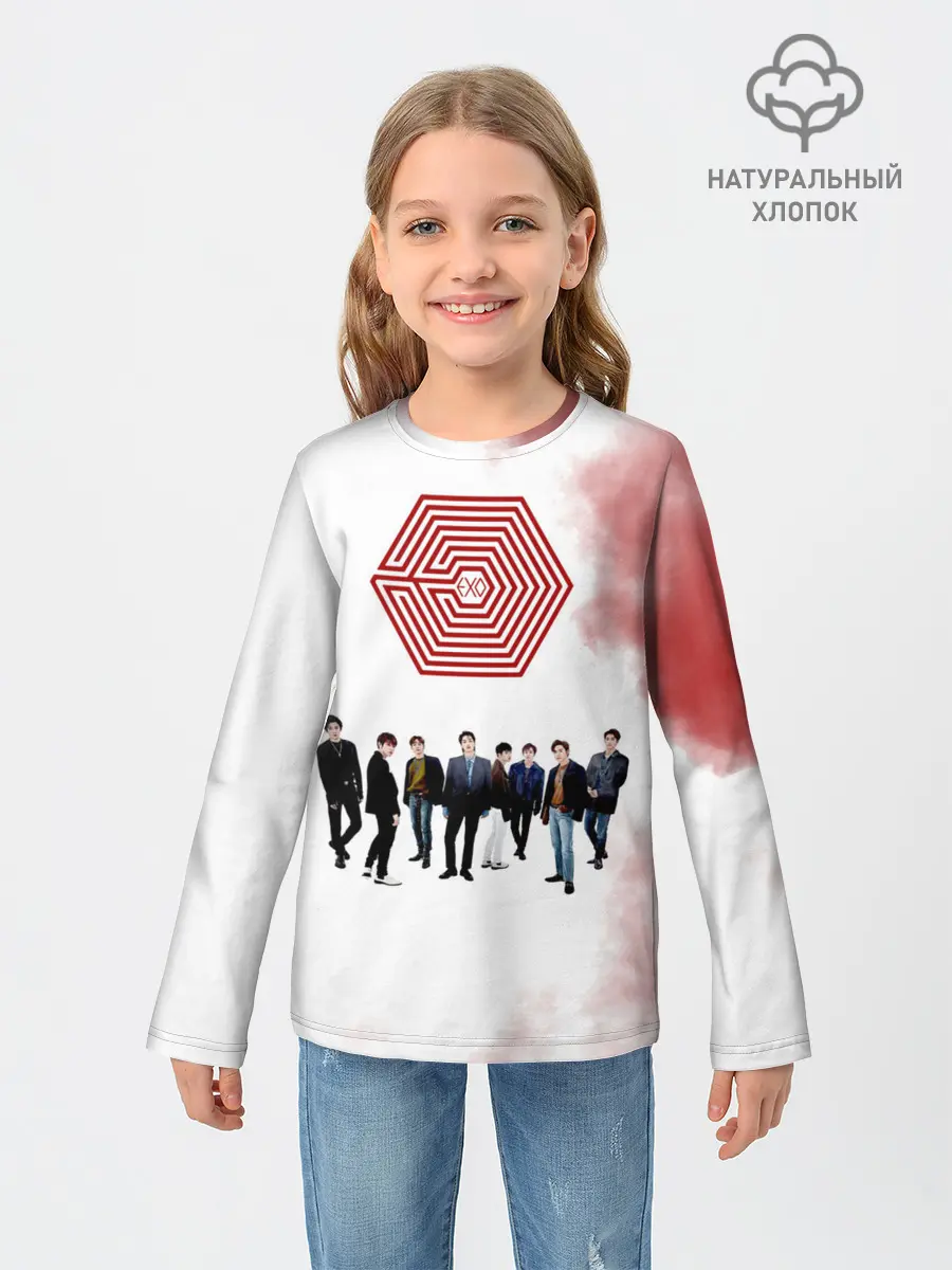 Детский лонгслив / EXO