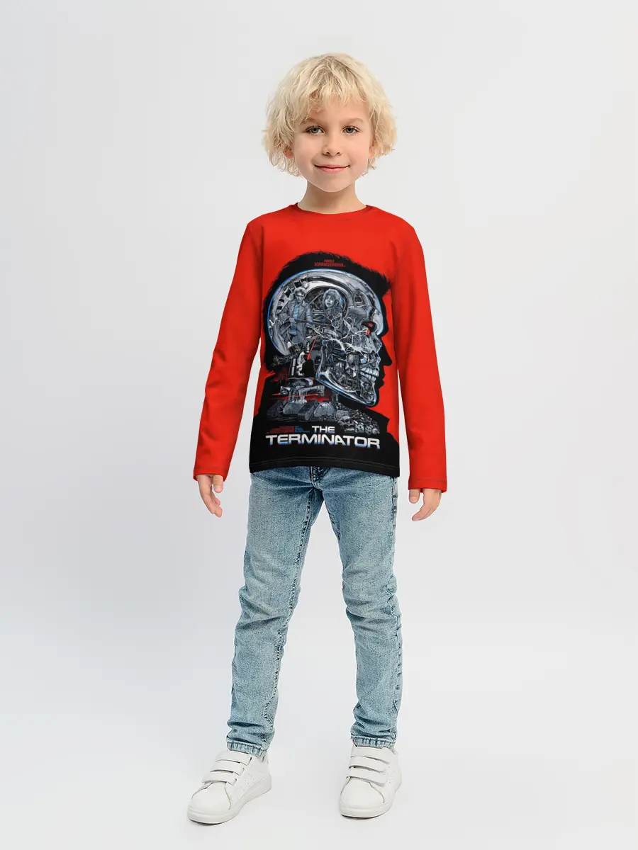 Детский лонгслив / The Terminator