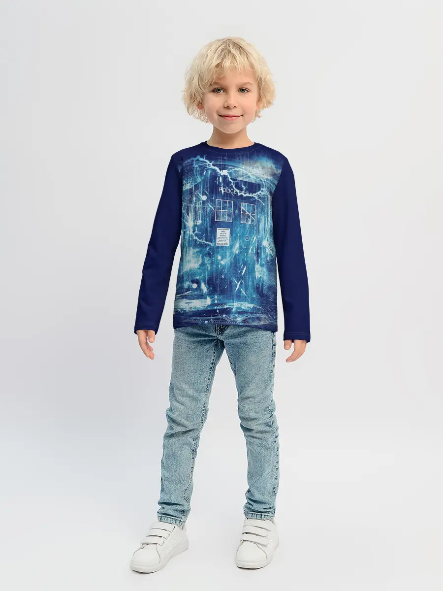 Детский лонгслив / Doctor Who
