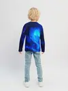 Детский лонгслив / СИНИЙ КОСМОС
