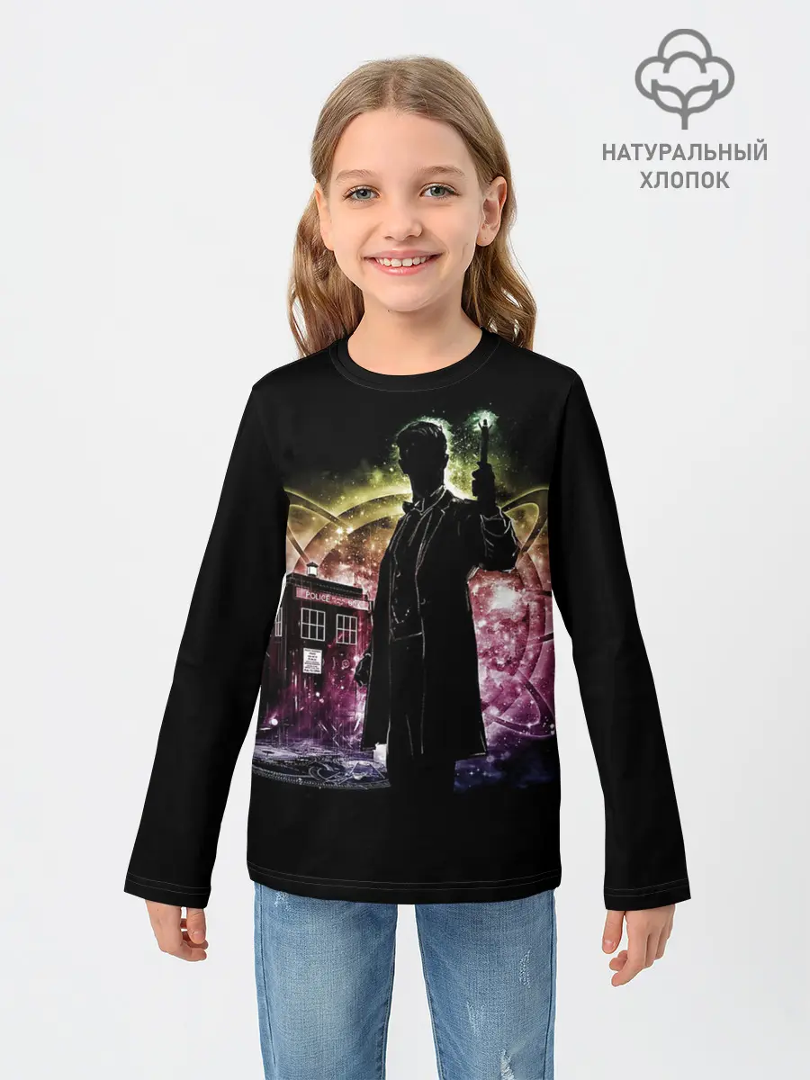 Детский лонгслив / Doctor Who