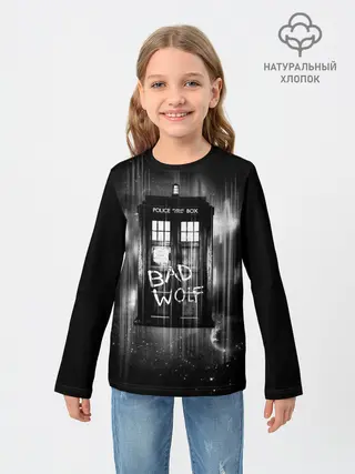 Детский лонгслив / Doctor Who