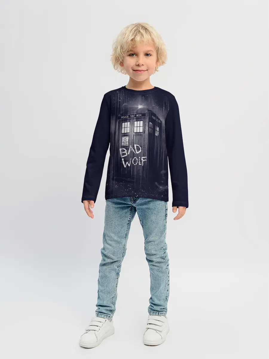 Детский лонгслив / Doctor Who