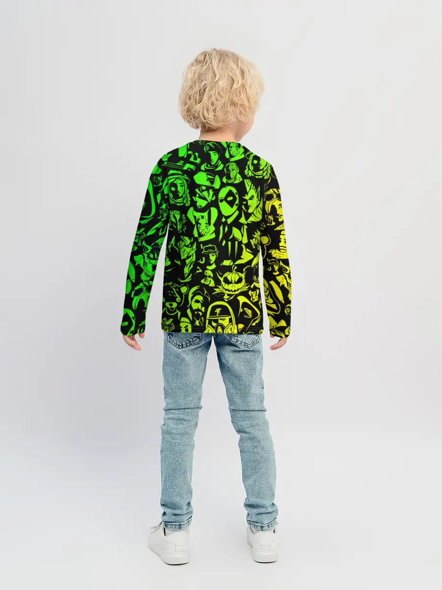 Детский лонгслив / ПЕРСОНАЖИ FORTNITE