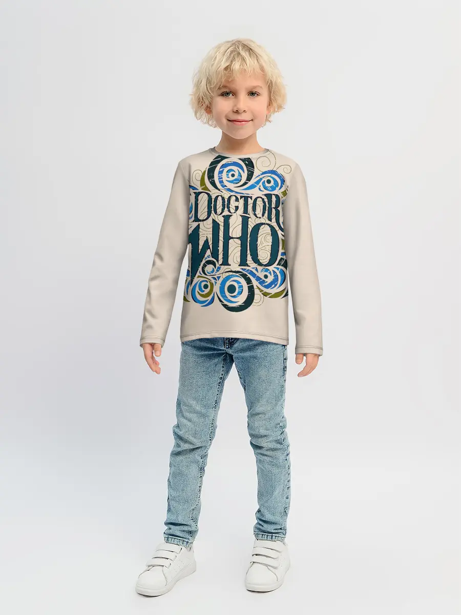 Детский лонгслив / Doctor Who
