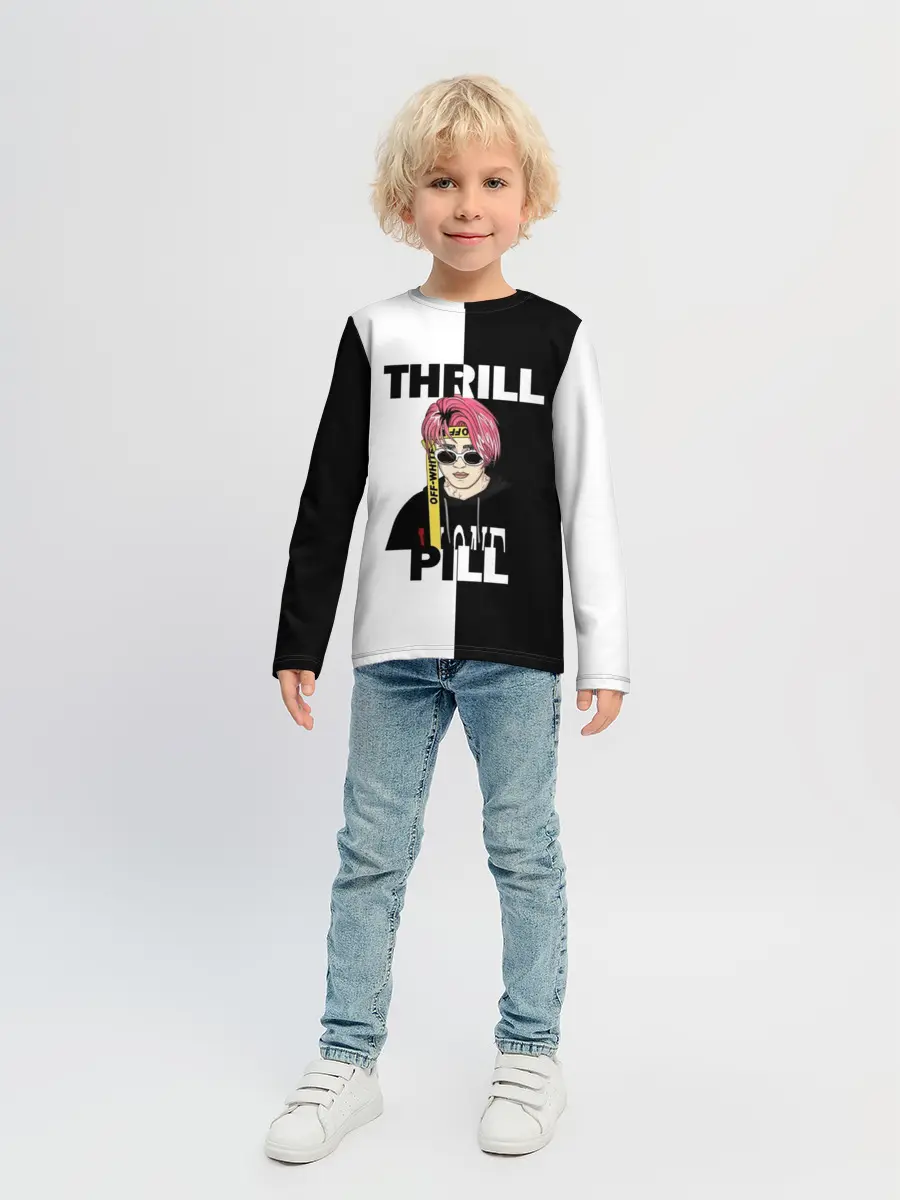 Детский лонгслив / Thrill pill