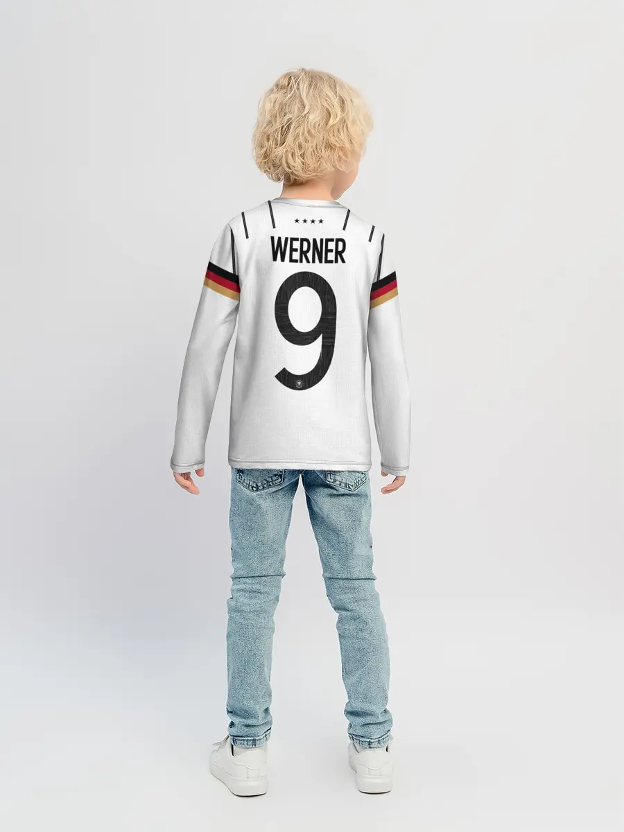 Детский лонгслив / Werner home EURO 2020